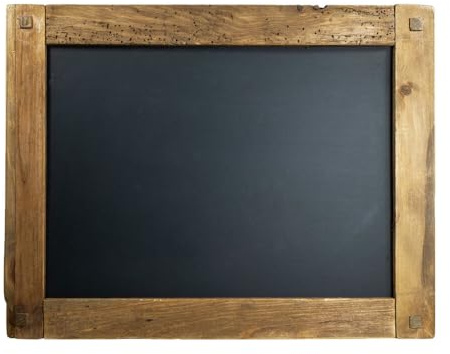VEPATIM Wand-Kreidetafel Vintage 53.5x41.5cm