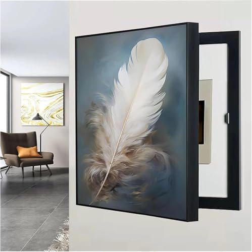 IQOAIJ Sicherungskasten Abdeckung Schrank Stromverteiler Sicherungskasten Motiv Kreativ Dekoratives Bild des Für Büro Esszimmer Heimdekoration,06,35x45cm