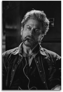 WAWYY Shah Rukh Khan cooles Poster, Wandkunst, Rollen, Leinwand, Gemälde, Bild, Wohnzimmer-Dekoration, Zuhause, 60 x 90 cm
