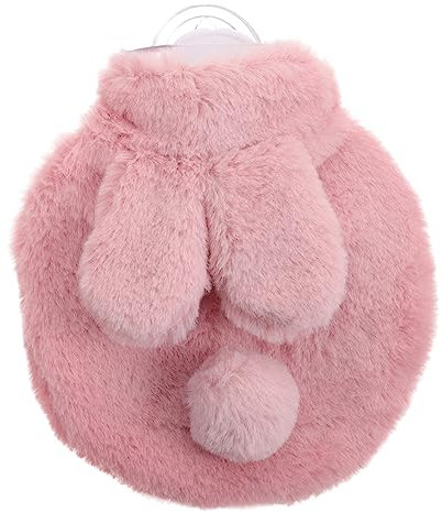 FRCOLOR Tragbare Handwärmer-wärmflasche Aus Pvc Flauschiges Kissen Wärme Für Zuhause Schule Büro