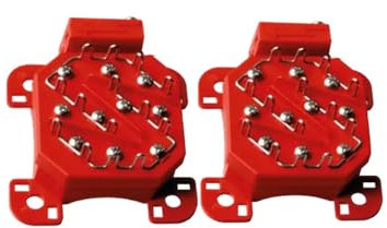 Volkswagen 000054759E Halteplatten (2 Stück) Kontaktbürsten, Erweiterungs-Set für Marderabwehrsystem M9900