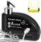 kodivenj Motorbike Disc Lock Motorcycle Lock, Rechargeable Alarm Disc Brake Lock 110db with Reminder Cable, High Security Anti Theft Brake Disc Lock for Motorcycle Bike Moped Motocross (black)