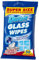 HOCHSTE® Duzzit Glass Wipes, Cleans & Shines Windows, Mirrors, Glass Surfaces, Extra Strong, Lightly Fragranced, Streak-Free Finish, Household Cleaning Wipes in Resealable Pack, 50 Jumbo Pack