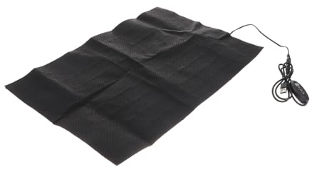 BAZEITFLOW USB Heizkissen Heizmatte Aus 3045 Leder Verstellbar Haustierwärmekissen Für Hunde Und Katzen Winter Warm Tierbedarf