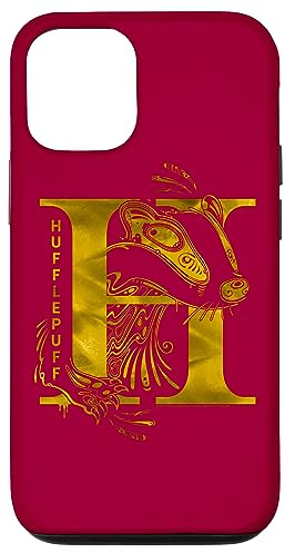Hülle für iPhone 12/12 Pro Harry Potter Hufflepuff H Logo
