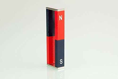 Scribble Educational Alnico-Stabmagnete – Norden und Süden gekennzeichnet, XL – 6er-Pack (11 x 6 x 75 mm)