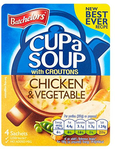 Batchelors Cup A Soup Chicken & Veg 115g x 9
