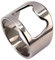 PAMTIER Herren Edelstahl 2 Pack Bier Bar Tool Kreative Vielseitig Finger Flaschenöffner Ring Größe 68