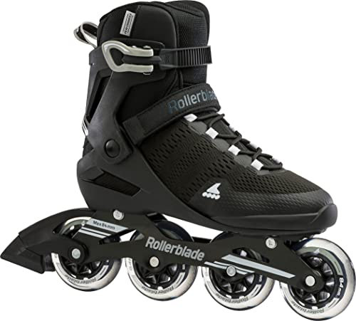 Rollerblade Herren Sirio 84 Inline-Skate, Nero/Bianco, 44.5 EU