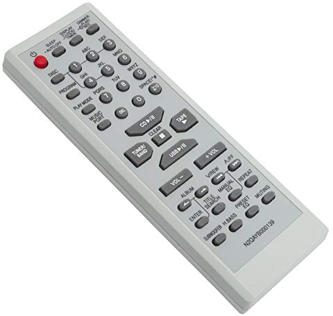 N2QAYB000139 Ersatz Fernbedienung - VINABTY N 2 Q A Y B 000139 Fernbedienung für Panasonic Audio System Fernbedienung SC-AK750 SA-AK750 Remote Controller