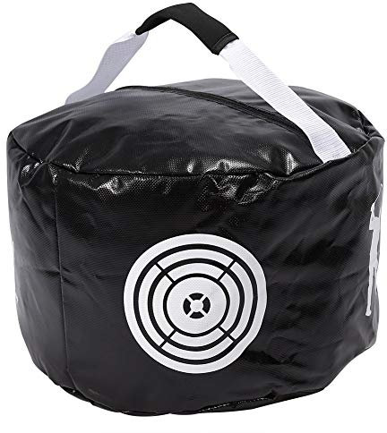 2 Farben Soft Impact Bag Langlebiger Smash Bag Trainingshilfe Wasserdichter Impact Bag Swing Trainer für Impact Training(Schwarz)