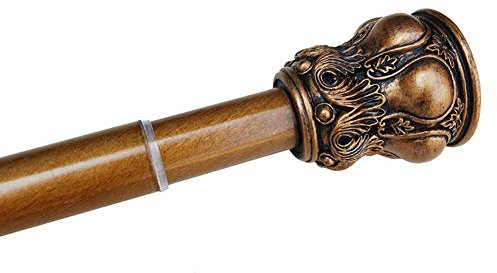 Barre de Douche - Poteau de Douche Télescopique - Barre de Douche Extensible - Barre de Douche d'angle en Métal Style Rétro, Tringles à Rideau de Douche Modernes (Taille : 150-260cm) (120)