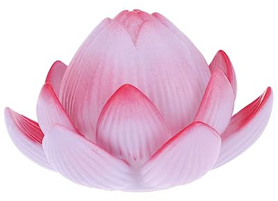 DOITOOL Lotus Lichter Solar-powered Nacht Lichter für Garten Teich Decor Lotus Buddha Lampe
