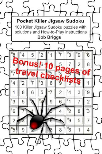 Pocket Killer Jigsaw Sudoku: 100 Killer Jigsaw Sudoku puzzles with solutions and How-to-Play instructions