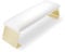 Arm Rest for Nails,Cleanable Leather Nail Tech Arm Rest Cushion,Soft Nail Hand Rest Stand Holder for Manicure Salon Technician Home DIY Nails,Anti-slip Gold Legs (White A)