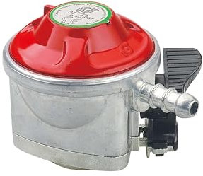 AutoSiliconeHoses.com 27mm Clip On Low Pressure Propane Gas Regulator For BBQ Camping Carvaning 37mb Fits Calor Gas/Flogas Bottles