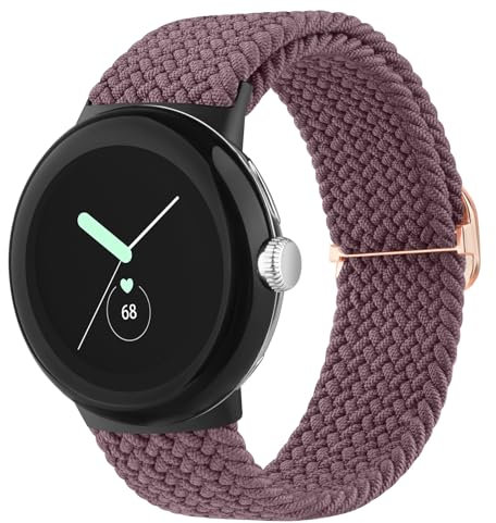Vancle für Google Pixel Watch 2 Armband/Pixel Watch Armband/Pixel Watch 3 41mm Armband Damen Herren, Elastisches Geflochtenes Ersatzarmbänder für Google Pixel Watch Watch 3 41mm/2/1 Frauen Männer