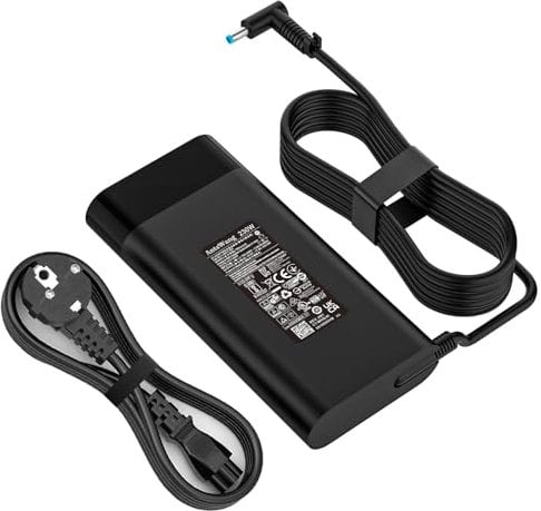 NEU 230W AC Adapter passend für HP Omen 15 16 17 Victus 16 Gaming Laptop Ladegerät ZBook Fury 16 G8 G9 G10, TPN-Q265 M41303-001 TPN-LA10 TPN-DA12 19.5V 11.8A Netzkabel (TPN-DA12)