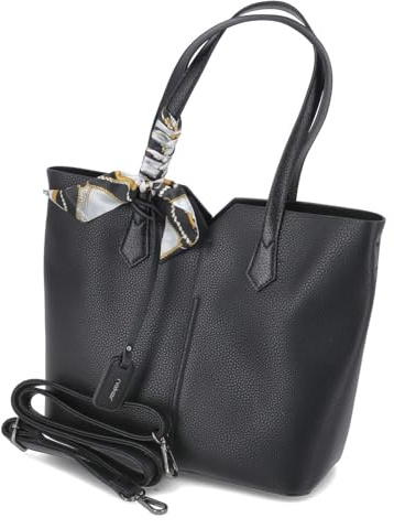 Rieker H1006-01 Handtasche Synthetik Damen in schwarz