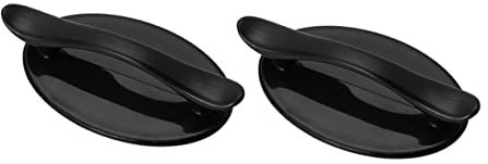 SHINEOFI 2stücke Türgriff Schwarz Selbstklebend Für Schrankfenster Schuhe Bücherregal Fensterknopf Stanzfreier Griff Ohne Bohren Installieren