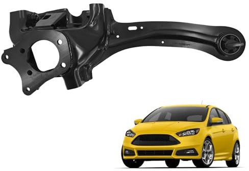 HonHuCo BV6Z-5A969-B Left Driver Rear Suspension Arm Knuckle Compatible with Ford Focus 2012-2018