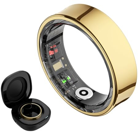 bergxperten Pulsium - Go Ring，Intelligenter Smart Ring für Unisex – Fitnessring mit Schrittzähler, Kalorien und Schlaf-Tracker, Herzfrequenz und Aktivitätstracker