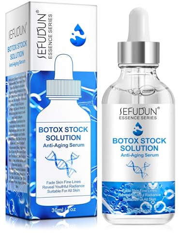 P-Beauty Anti-Aging Serum Gesicht 30ml - Gesichtsserum mit Kollagen, Hyaluron & Vitamin C gegen Falten & feine Linien - Straffende Hautpflege, Feuchtigkeit & Glow - Vegan Anti-Falten Serum (1x30ml)