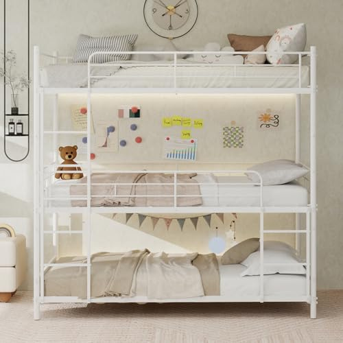 Goldicoo Etagenbett Kinderbett 90x190 cm Dreifach Hochbett
