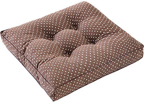 FANCYPUMPKIN Cotton Square Tatami Matte Boden Kissen Sitzkissen für Haus/Büro/Garten, E-19