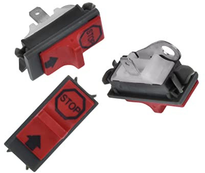 Cancanle 3 Pezzi Interruttore per Husqvarna 50 51 55 61 142 137 254 257 261 262 268 272 281 288 3120 Motosega