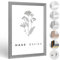 HaakDesign Bilderrahmen RICO schmal mit Acrylglas 15x21cm (DIN A5) Betonoptik