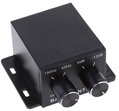 Sharplace Auto Subwoofer Weiche Bass Bassremote Remote Control