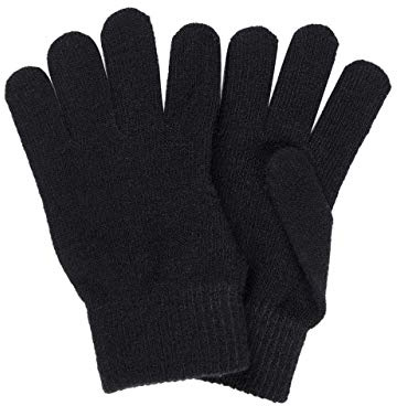 NAME IT Kinder Strick Handschuhe nkmMAGIC Schwarz