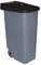 Denox DEN011 Contenedor Reciclo 85 litros Abierto, Negro, 420x570x760 mm