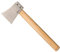 Cold Steel Professional Throwing Hatchet, Wurfaxt, Beil mit gesenkgeschmiedeten Axtkopf aus 1055 High Carbon Stahl und amerikanischem Hickory-Griff, CS90AXA