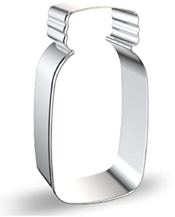 WDYJMALL Milk Bottle Shape Cookie Cutter - A