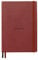 Rhodia 194443C - Rhodiarama Goalbook Creation DIN A5 mit festem Umschlag, 80 Blatt glattes, schwarzes Mayapapier punktkariert/dot 120g, mit Gummizugverschluss, 1 Stück, Nacarat Rot