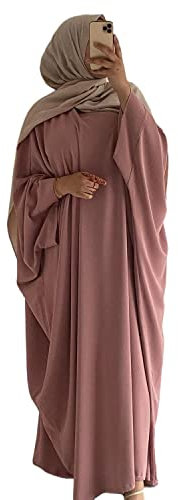 Damen Kleid Muslimische Gebet Abaya Islamische Robe Maxi Afrikanischer Kaftan Türkei Islam Dubai Türkei Kleid in voller Länge ohne Hijab