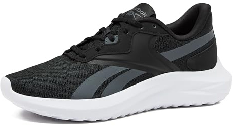 Reebok Women's Energen Lux Sneaker, Black/Pure Grey/White, 3.5 UK
