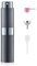 Toureal Aluminio 8ml Atomizador Perfume Recargable, Perfumador Dispensador de Viaje, Spray Pulverizador Pequeño para Colonia (Gris Profundo)