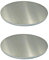LSCAILIAO Placa De Aluminio - 2 Piezas Placa Metálica Circular para Diseño De Laboratorio Y Decoración, De 100 Mm De Diámetro,Thickness 8mm