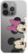 Hülle kompatibel mit iPhone 15 Pro MAX Offizielle Disney Mickey und Minnie Asomados zum Schutz Ihres Handys.Flexible transparente Silikonhülle mit offizieller Lizenz von Disney Classics