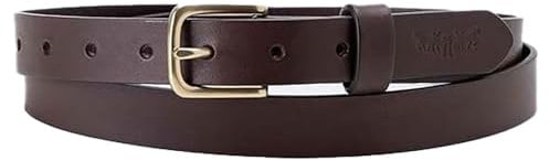 Levi's Herren New Narrow Belt, Brown, 75