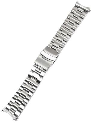 22mm Tauchen Oyster Steel Gold Armband Armband passend for Casio Duro MDV106 107 Marlin Dolphin Sailfish Uhrenarmband Ersatz Reparatur (Color : 5, Size : 22mm)
