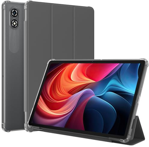 Funda para Tablet Blackview - Compatible con Tab 90WIFI / Tab 9WIFI / Tab 90 - Carcasa Protectora Antigolpes, Ligera y Duradera con Soporte Ajustable (Negro)