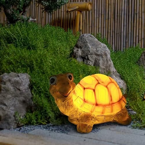 Statua decorativa a energia solare per esterni, statuetta, scultura, statua, ornamento decorativo per Halloween, decorazione per giardino, cortile, patio, prato, balcone, sentiero, impermeabile IP65