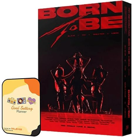 ITZY Album - BORN TO BE in SEOUL DVD ver.+Pre Order Benefits+BolsVos Exclusive K-POP Giveaways Package
