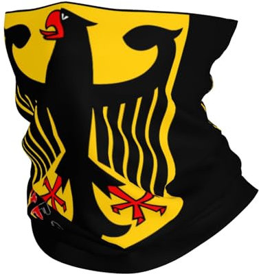 Schlauchschal Wappen Von Deutschland Deutsche Flagge Gesichtsschutz Bequem Halswärmer Multifunktion Gesichtsdekoration Für Lauf Motorrad Jagd