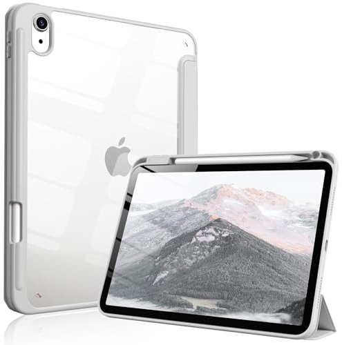 IAMKHO Hülle für iPad Air 11 M4/M3/M2, Air 5./4. Gen 10,9, Grau