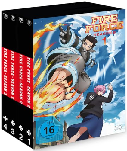 Fire Force - Staffel 2 - Gesamtausgabe - Bundle - Vol. 1-4 - [DVD]